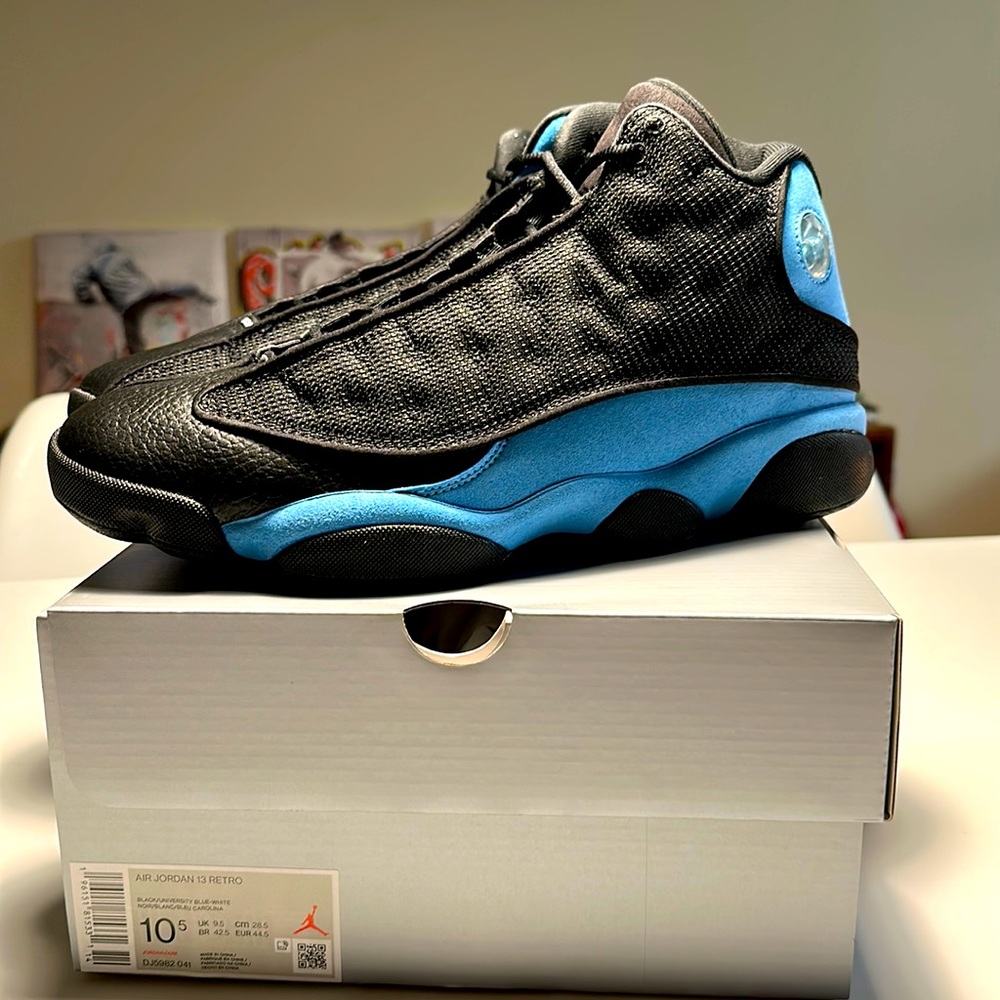 Air Jordan 13 Retro University Blue- UNC
